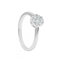 Anello Giorgio Visconti Donna in Oro bianco Diamante 0.22 Ct ABX12293 05026166 - ABX12293 05026166